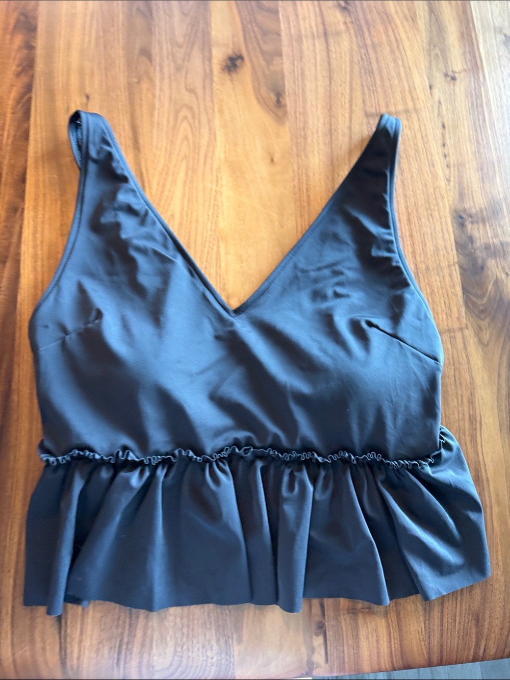 Kortni Jeane Black V-Neck Top